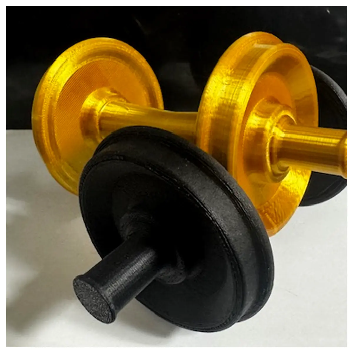 Railroad Wheels Axle Housing Axle Shoulder Bearing Replacement Track Transport Parts Wheelset Accessories