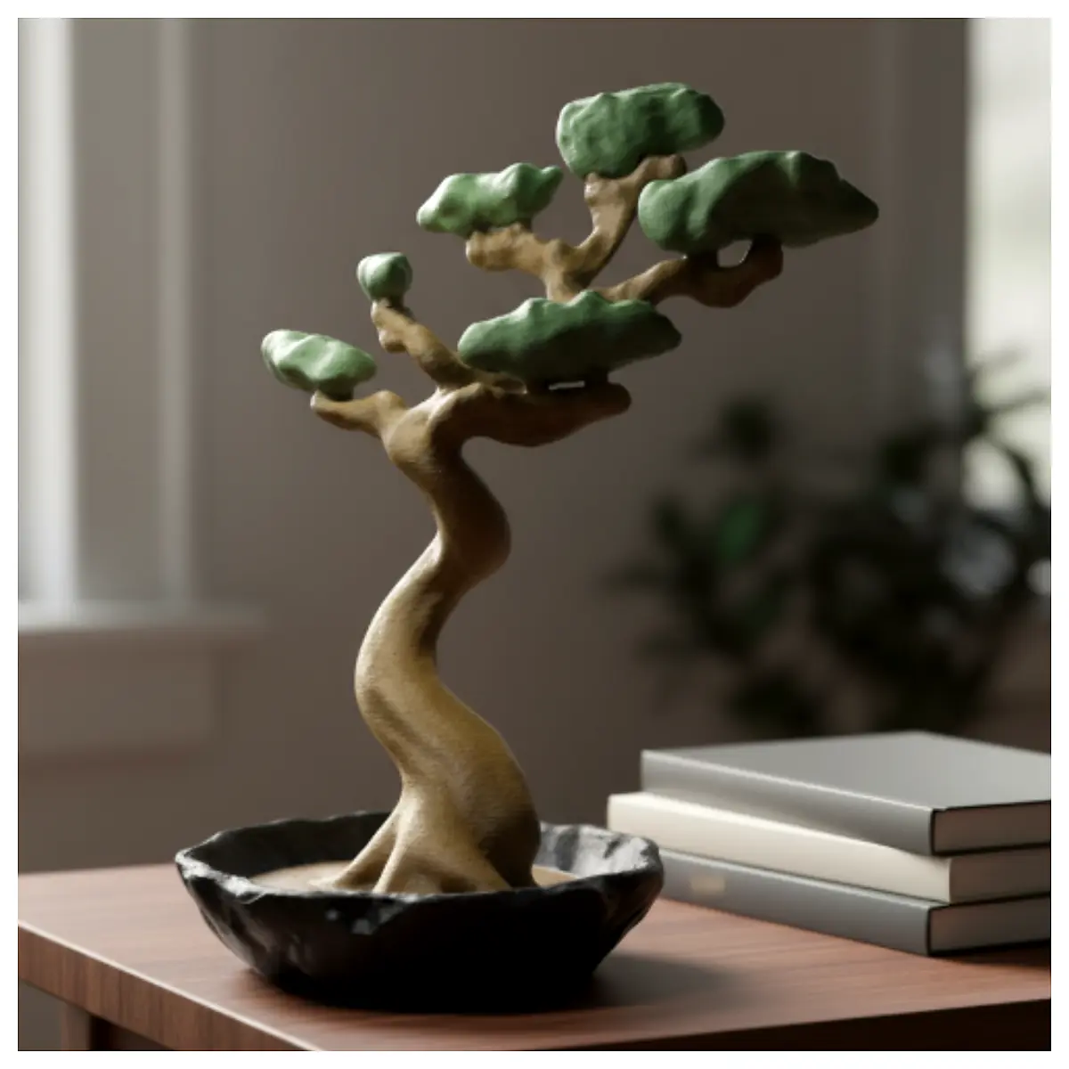 Bonsai Tree Miniature Bonsai Tree Starter Indoor Succulent Decoration Landscape Tree Green Plant Beginner Care
