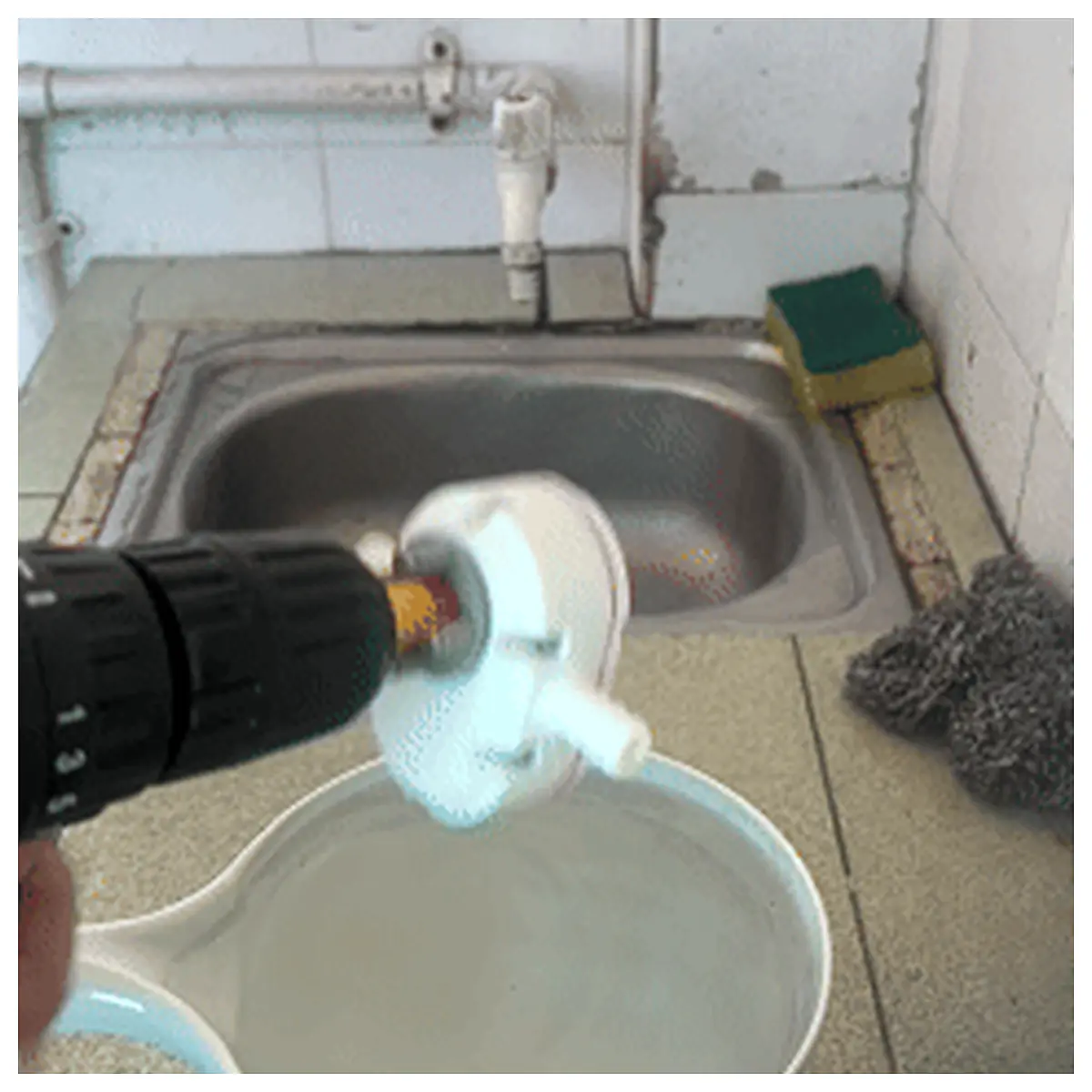 Mini Water Pump Hand Drill Water Pump Accessories Drill Bits Universal Water Pump Leak Repair