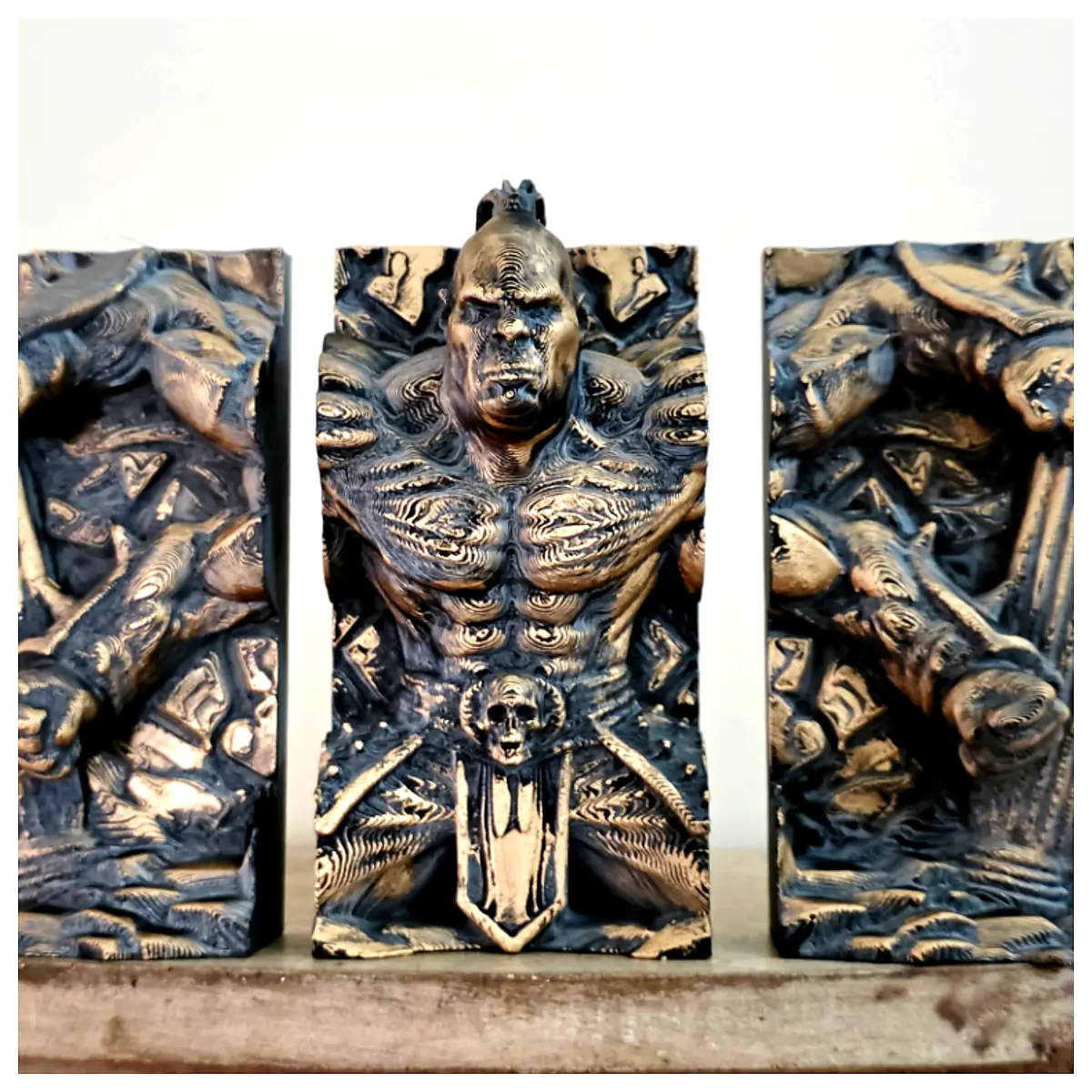 Goro Wall Art Poster 3 PC Vinyl Decal Gaming Decor Collectible Wall Hanging Universal