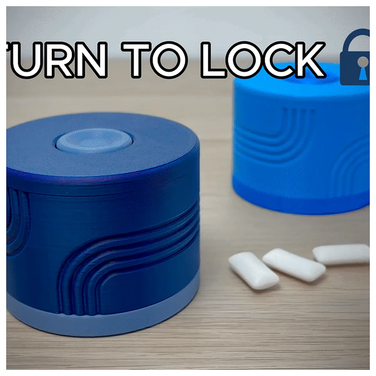 Gum Dispenser Bottle Box Lock System Automatic Dispenser Parts Replenishment Snack Supply
