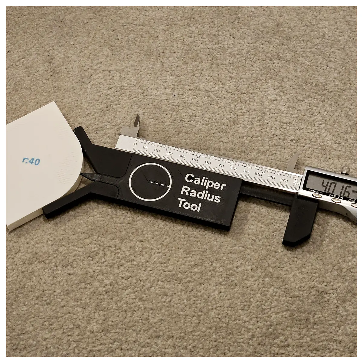 Radius Gauge Measurement Tool Circularity Check Dimensions Calibration Repair Parts Inspection