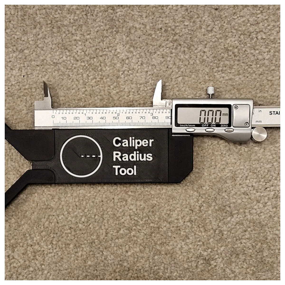 Radius Gauge Measurement Tool Circularity Check Dimensions Calibration Repair Parts Inspection