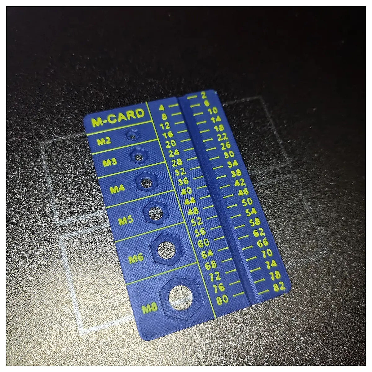 Pocket Gauge Screws Nuts M Card Measurement Tool Fasteners Repair Parts Universal