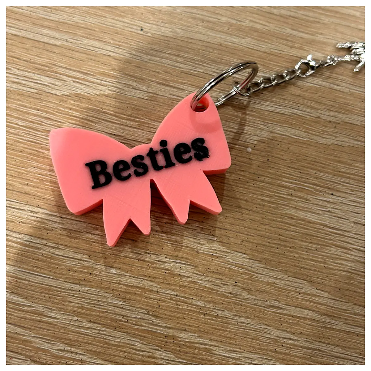 Keychain Bow Accessory Girls Gift Decoration ful Charms Keyring Kids Toy Besties