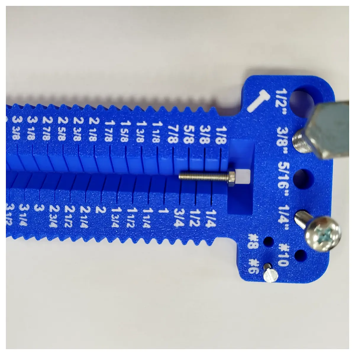 Screw Measuring Tool Imperial Measurement Kit Screw Measurement Tool Measurement Gauge
