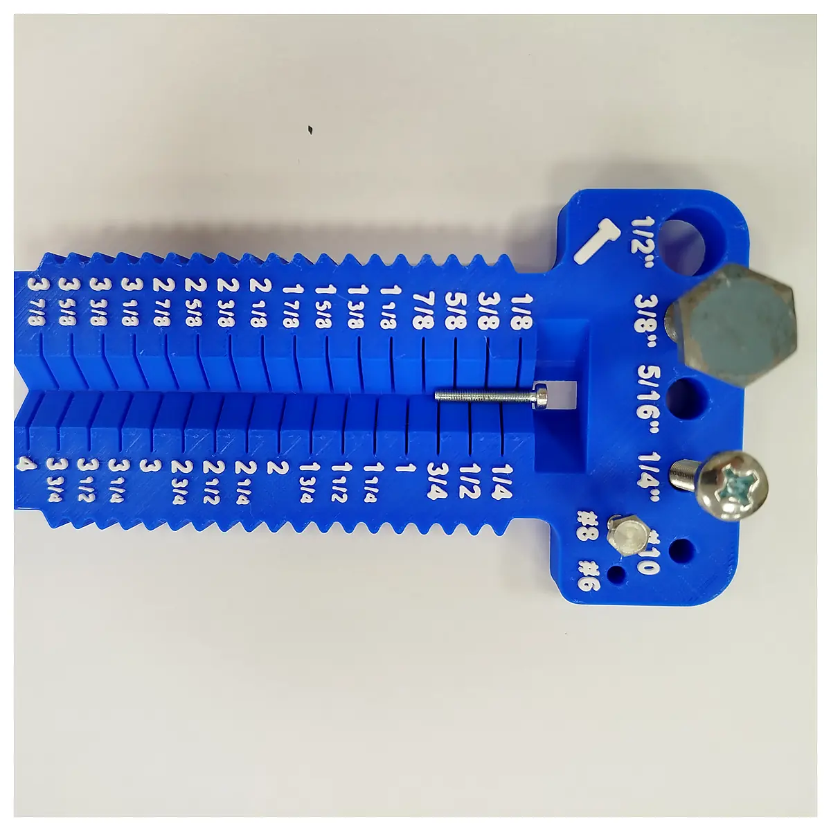 Screw Measuring Tool Imperial Measurement Kit Screw Measurement Tool Measurement Gauge