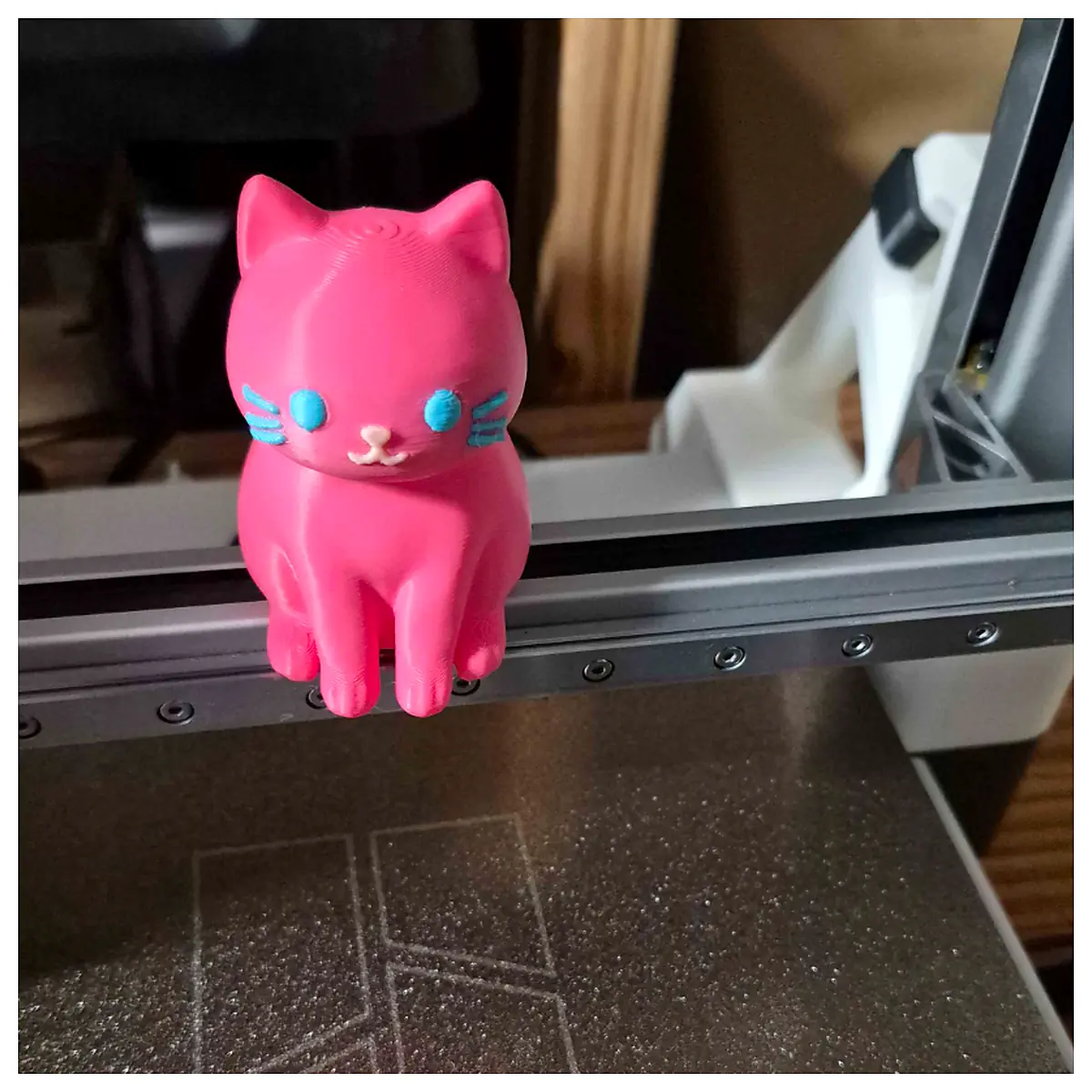 Cat Figure Plush Toy Realistic Feline Companion Desk Decor Pet Accessories Cat Gift Set for Cats