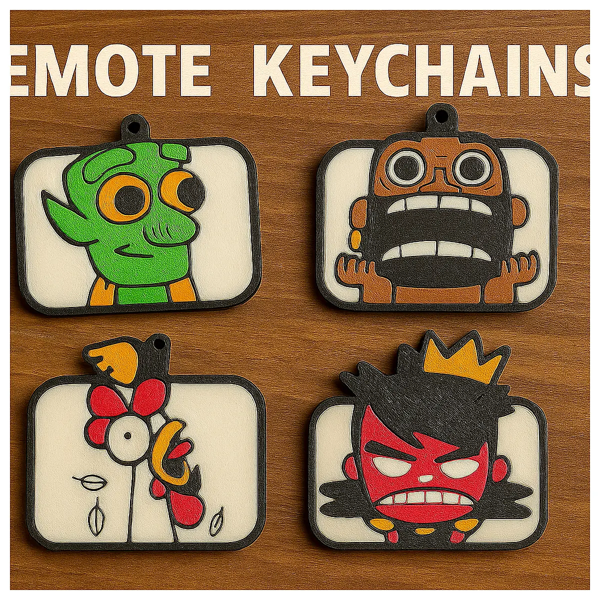 Clash Royale Keychain Collection 30pc Game Accessories Collectibles Characters Keychains Anime Gift