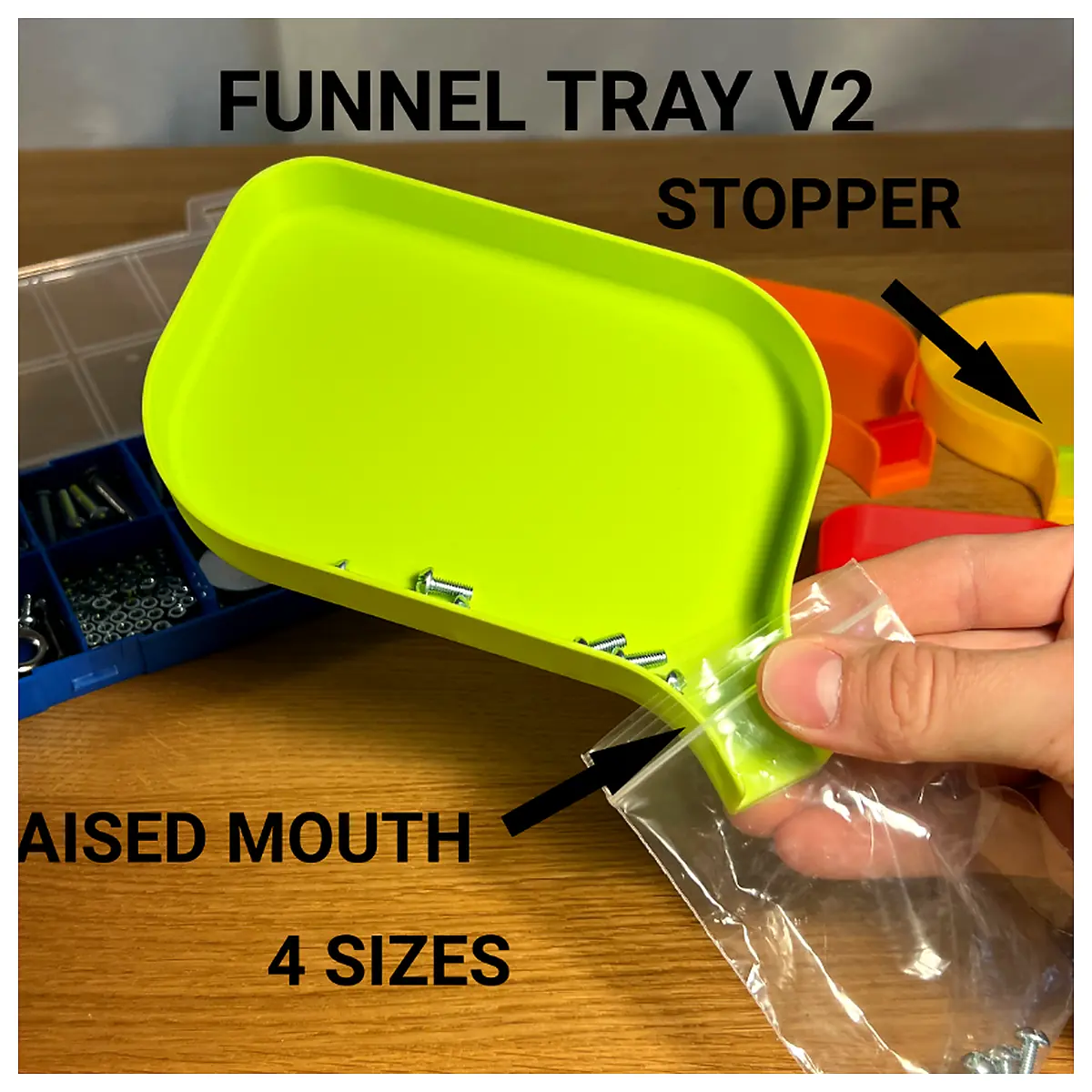 Funnel Tray V2 Universal Parts Repair Replacement Components Accessories Universal