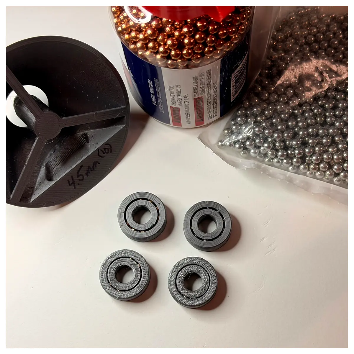 KelNishis 177cal BB Ball Bearing Replacement Parts Rolling Bearing Sports Ball Bearing Joint Support Running Skates