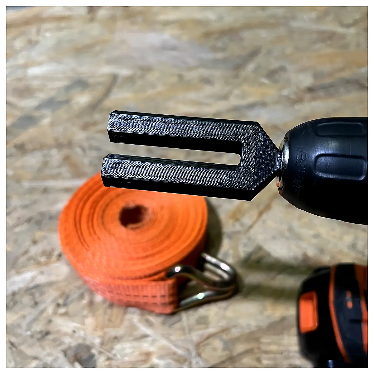 Ratchet Strap Winder Auto Winch Strap Tool Heavy Duty Strap Winder Accessory Fastening System Secure Load Spring Winder