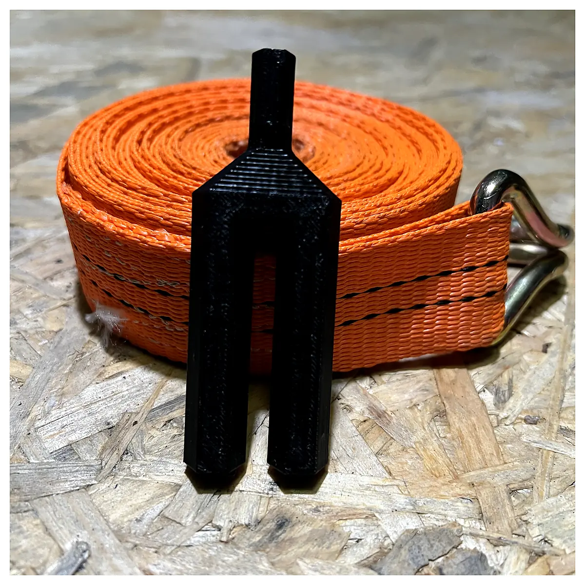 Ratchet Strap Winder Auto Winch Strap Tool Heavy Duty Strap Winder Accessory Fastening System Secure Load Spring Winder