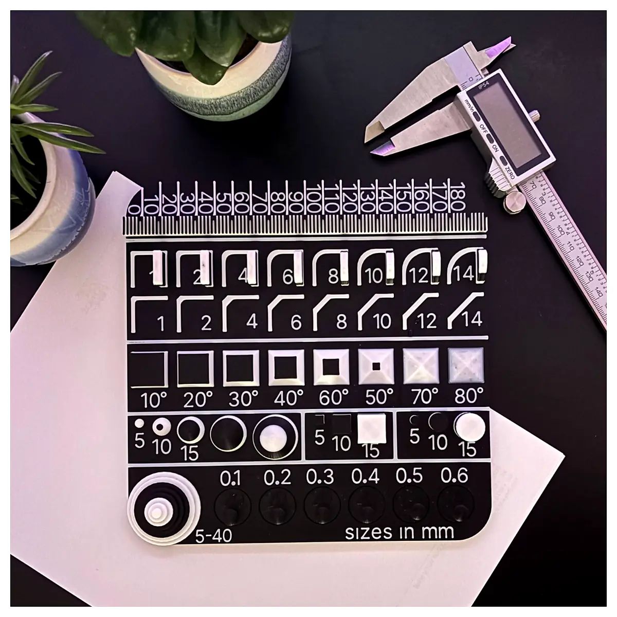 3D Modeling Measurement Tool mm Precise Measurement Digital Measurement CAD Software Design Aid Dimension Calculation
