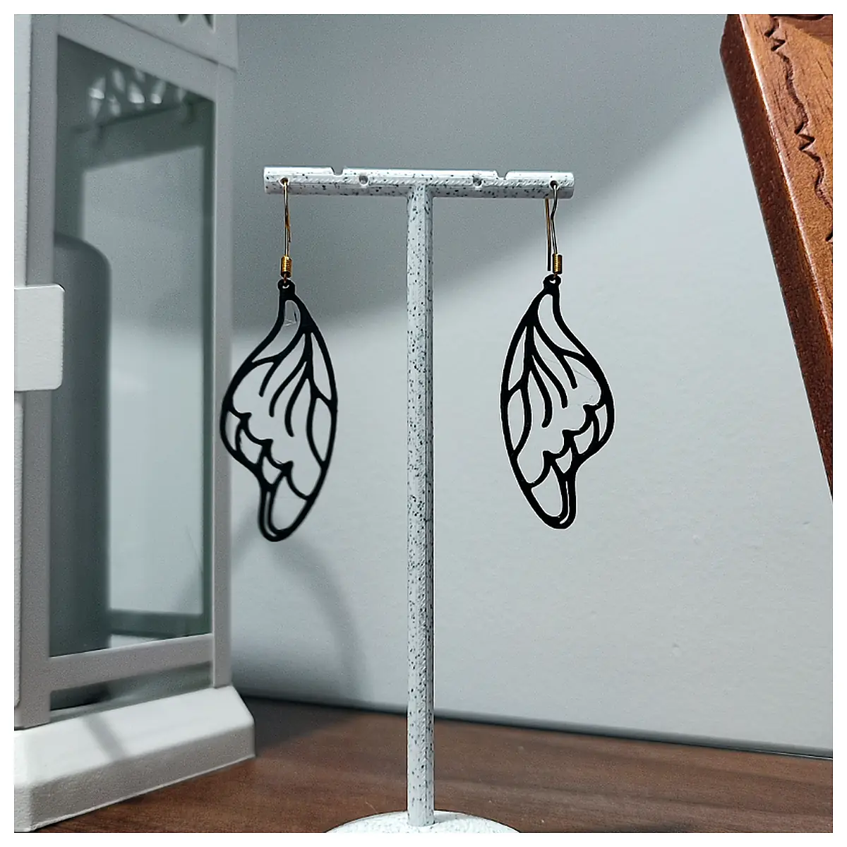 Night Fairy Wing Earrings Women s Delicate Wings Elegant Jewelry Earring Accessories Wing Ear Studs Fantasy Earrings