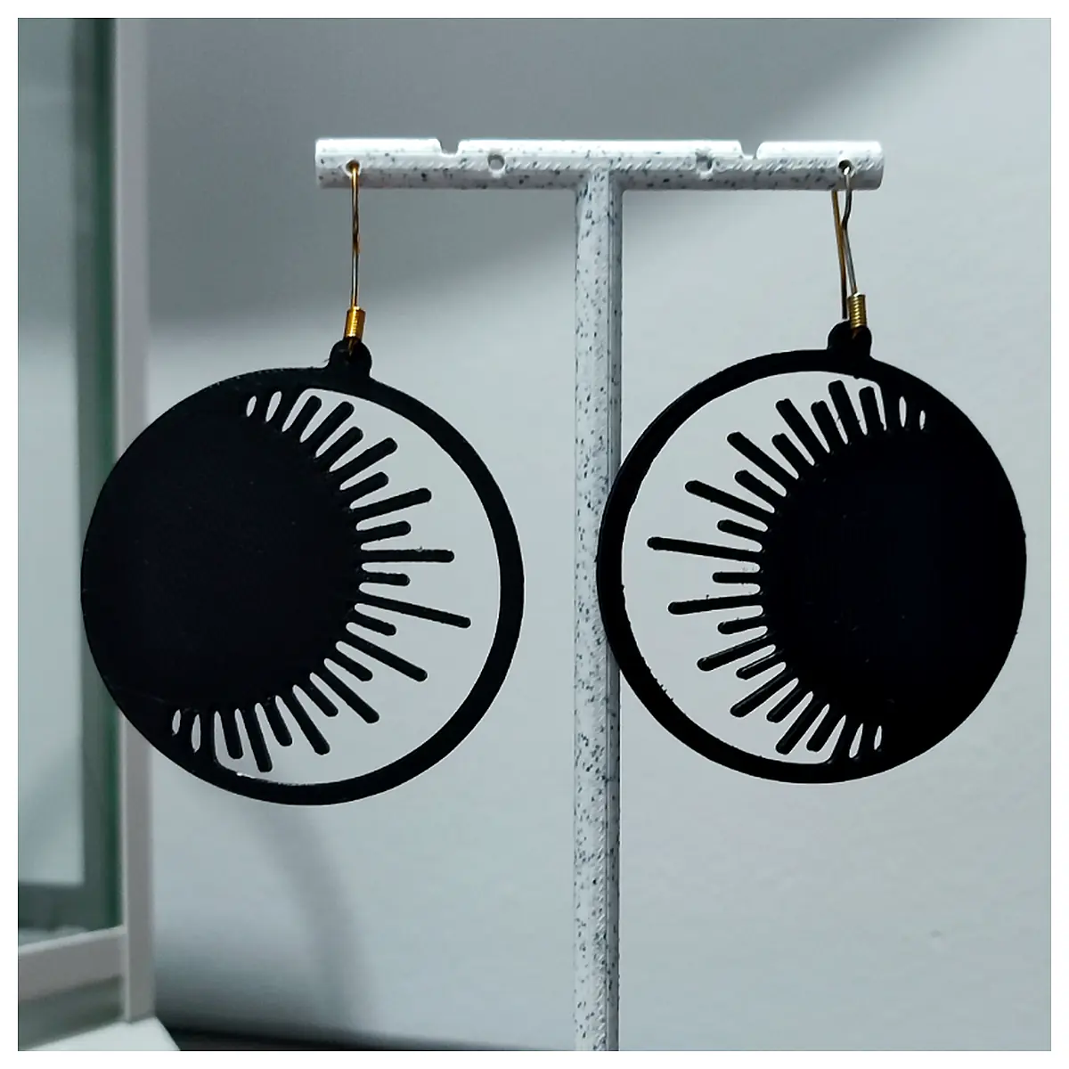 Solar Cycle Earrings Energy Jewelry Sun Cycle Accessories Energy Jewelry Parts Energy Gems