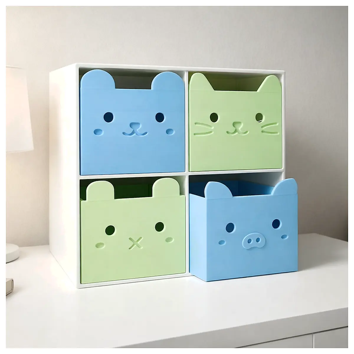 Small Animal Drawer Organizer Desktop Storage Box Pet Supplies Multi Function Container Automotive Parts Repair