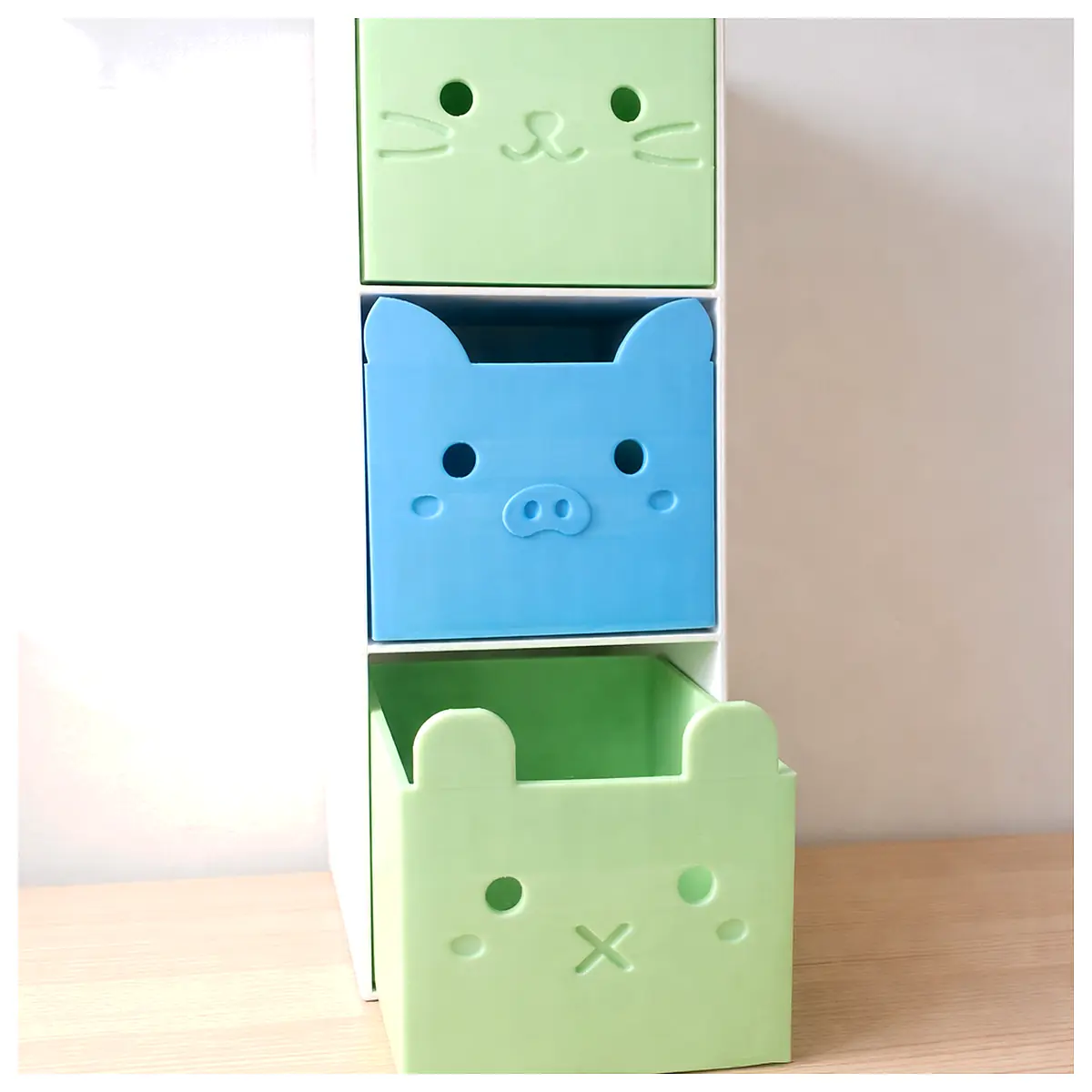 Small Animal Drawer Organizer Desktop Storage Box Pet Supplies Multi Function Container Automotive Parts Repair