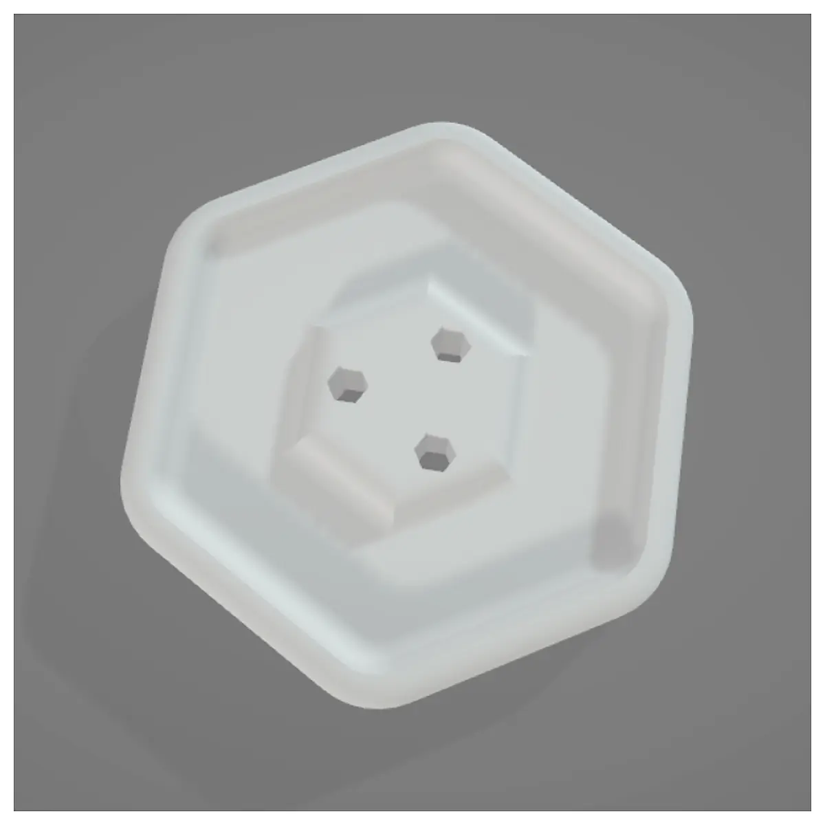 Hexagonal Button Replacement Parts Switch Components Electronics Control Panel Smart Home Automation