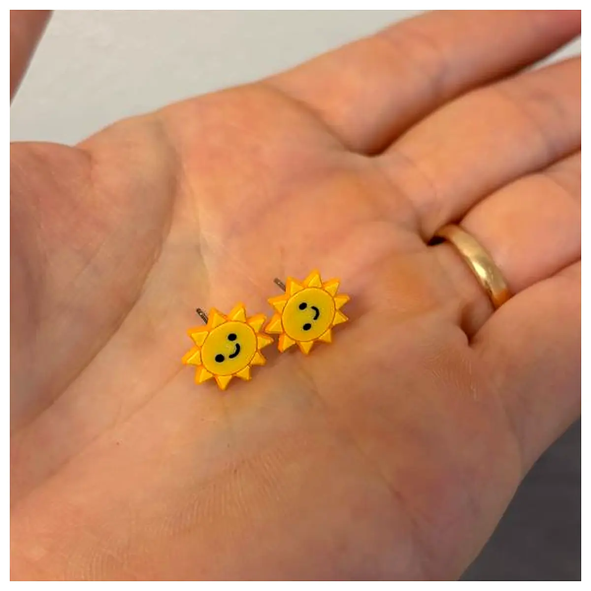 Sun Earrings Wholesale Retail Jewelry Sunlight Shine Sunflowers Brightness Sale Offers