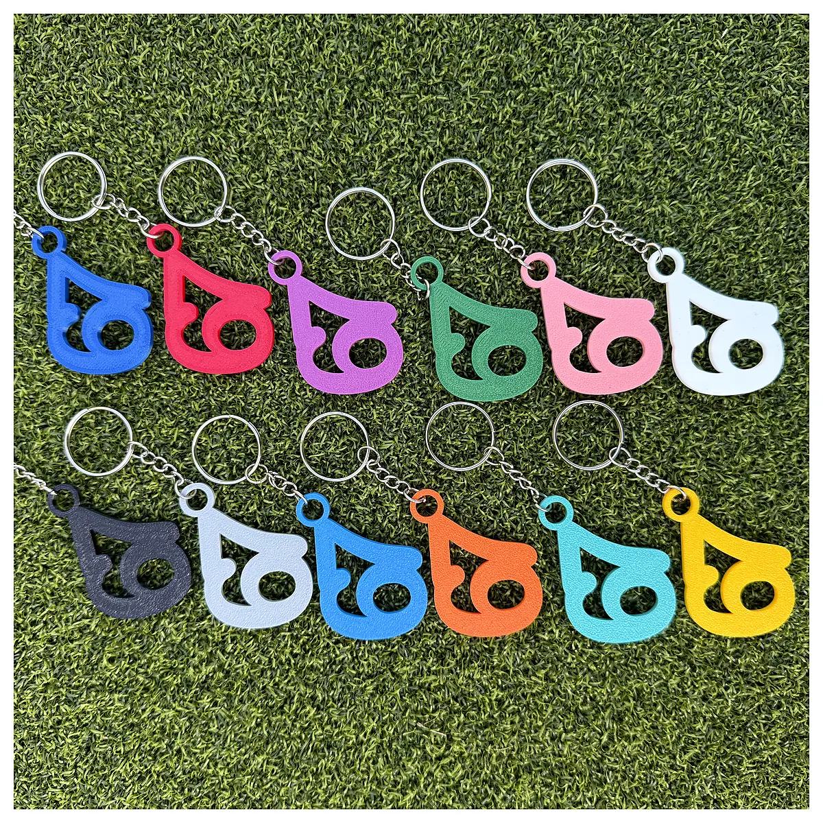Keychain Backpack Charm 67 Piece Set Accessory Parts Repair Fix Decoration