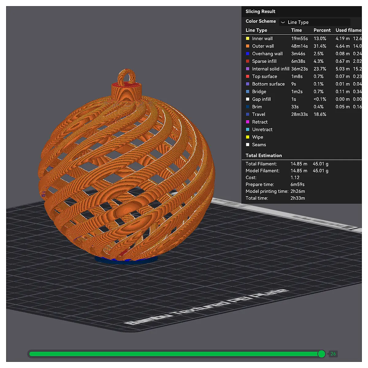 Spiral Ornament Minimal Universal Parts Repair Accessories Decoration Parts