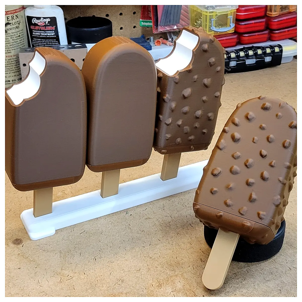 Ice Cream Container Shape Storage Box Versatile Container Snack Storage Party Supplies Party Favors