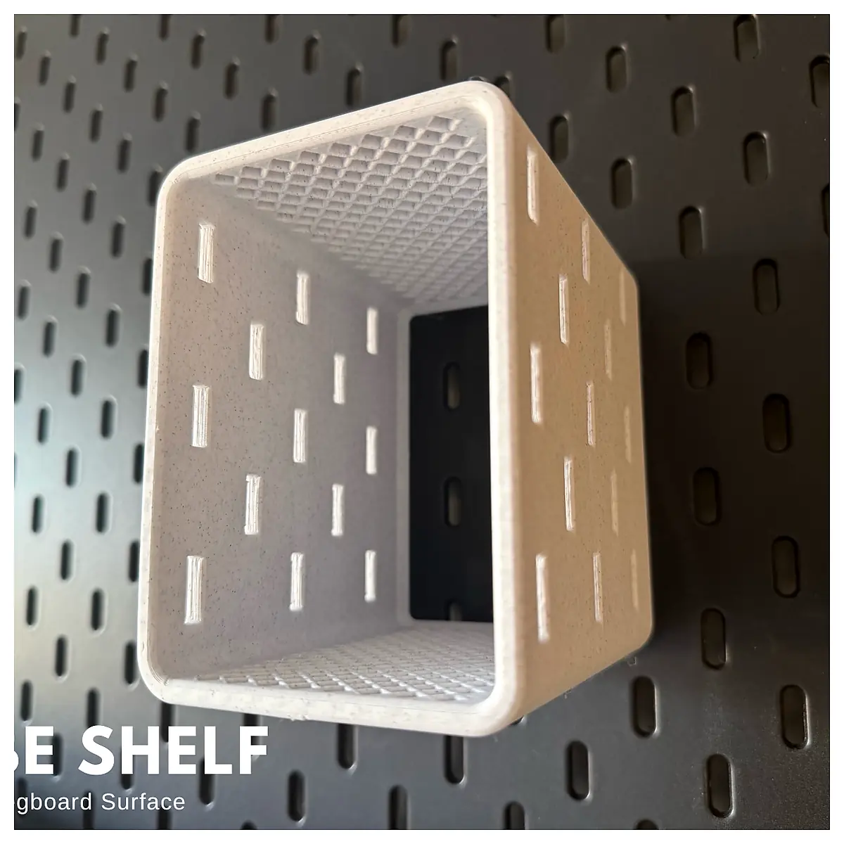 Pegboard Shelf Extender Wall Mounted Storage Solutions Expandable Shelf Modular Storage Utility Shelf