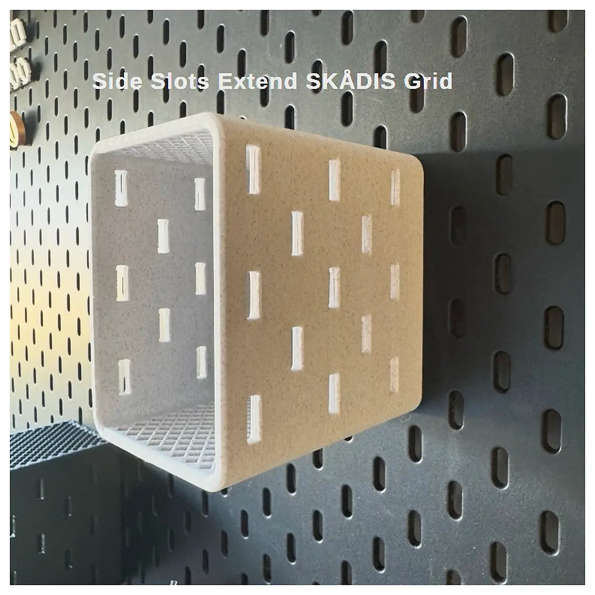 Pegboard Shelf Extender Wall Mounted Storage Solutions Expandable Shelf Modular Storage Utility Shelf