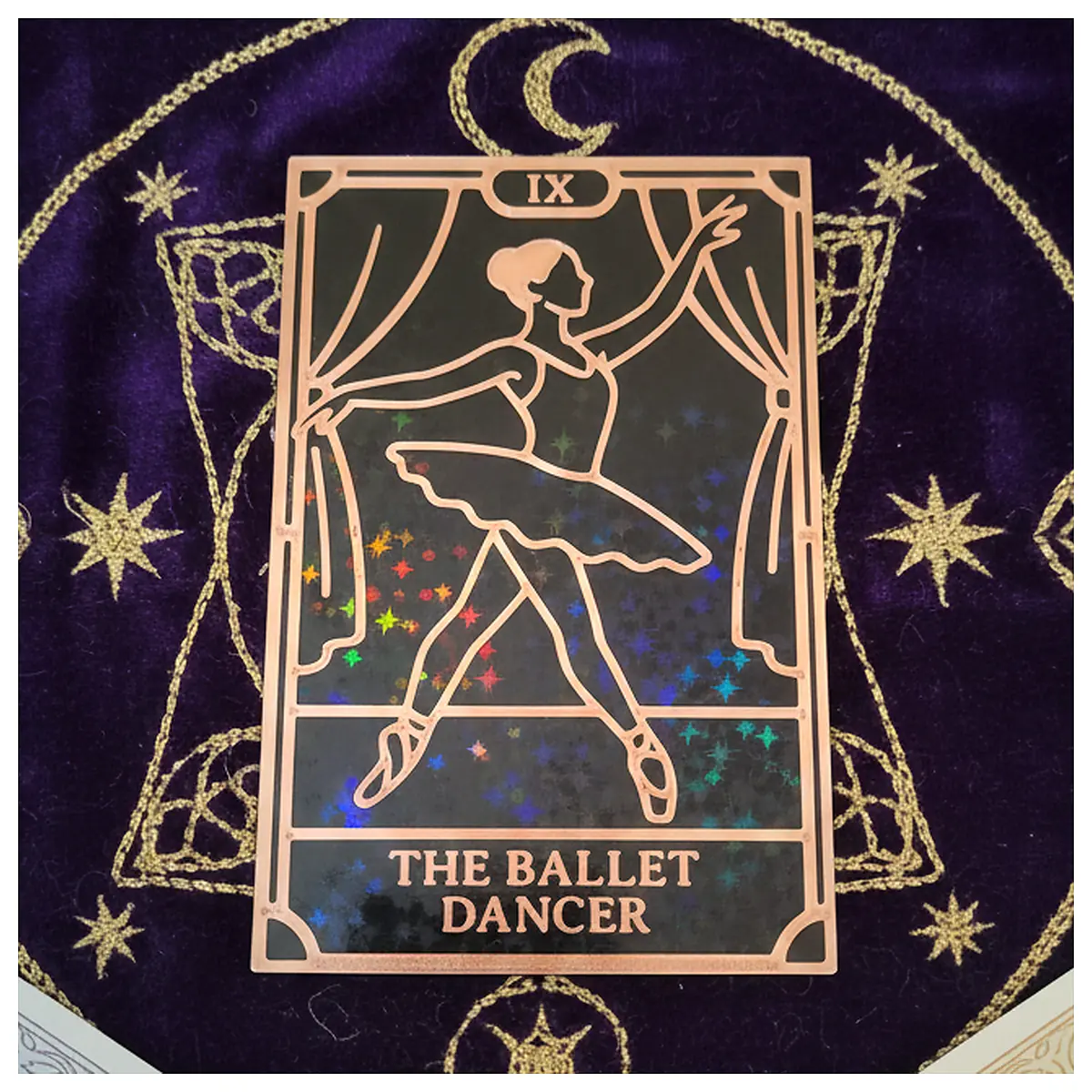 Ballet Dancer Tarot Card Grace Movement Art Opportunity Dance Accessories Stage Gear Performance Supplies Dance Training Creative Inspiration