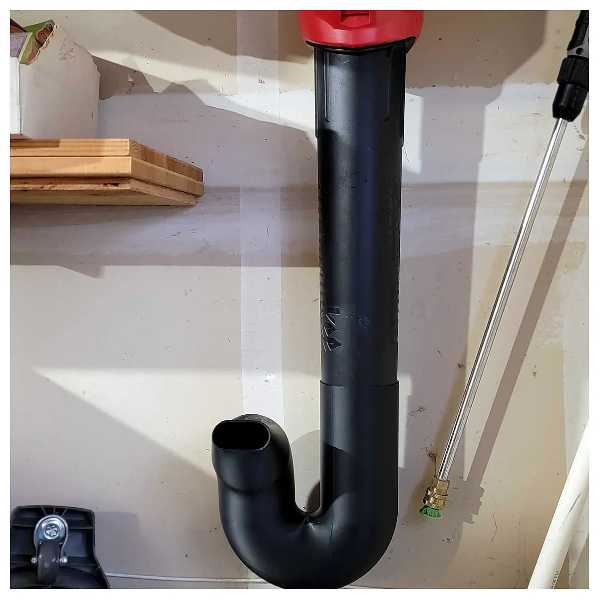 Universal Leaf Blower Gutter Attachment Clogged Gutters Clearing Tool Cleaning Maintenance