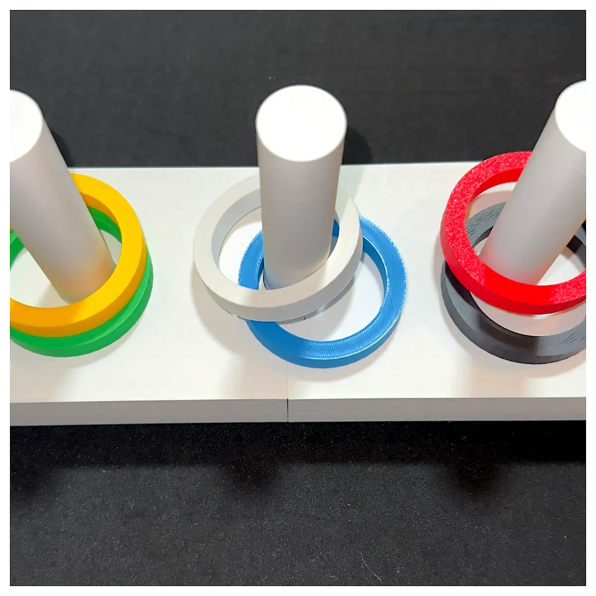 Folding Ring Board Toy Kids Learning Cognition Play Mat Puzzle Toys Early Education Development Skills 0 3 Years Old Training Mat