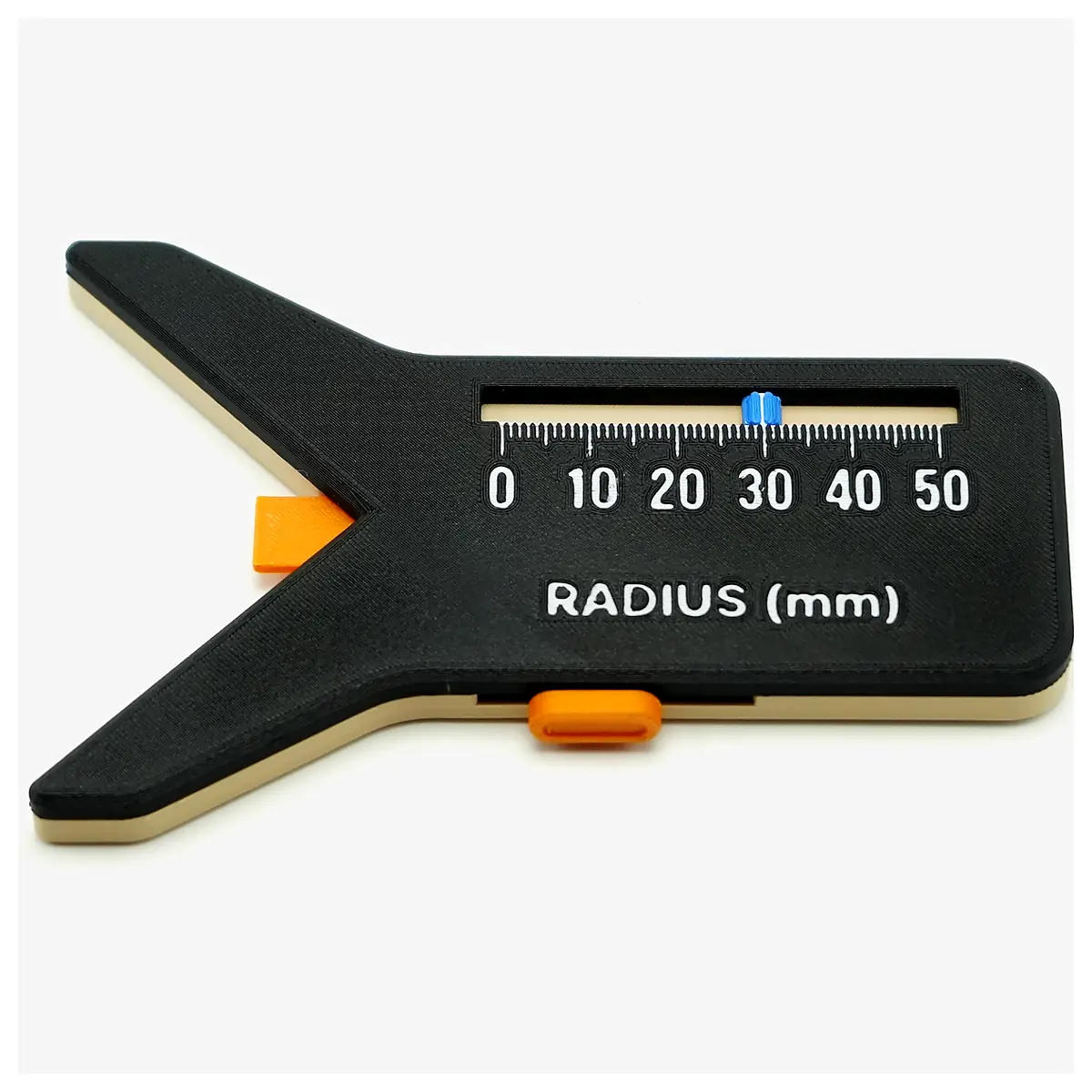 Radius Gauge Measuring Tool Radius Finder Distance Meter Circle Tool Parts Repair Measurement