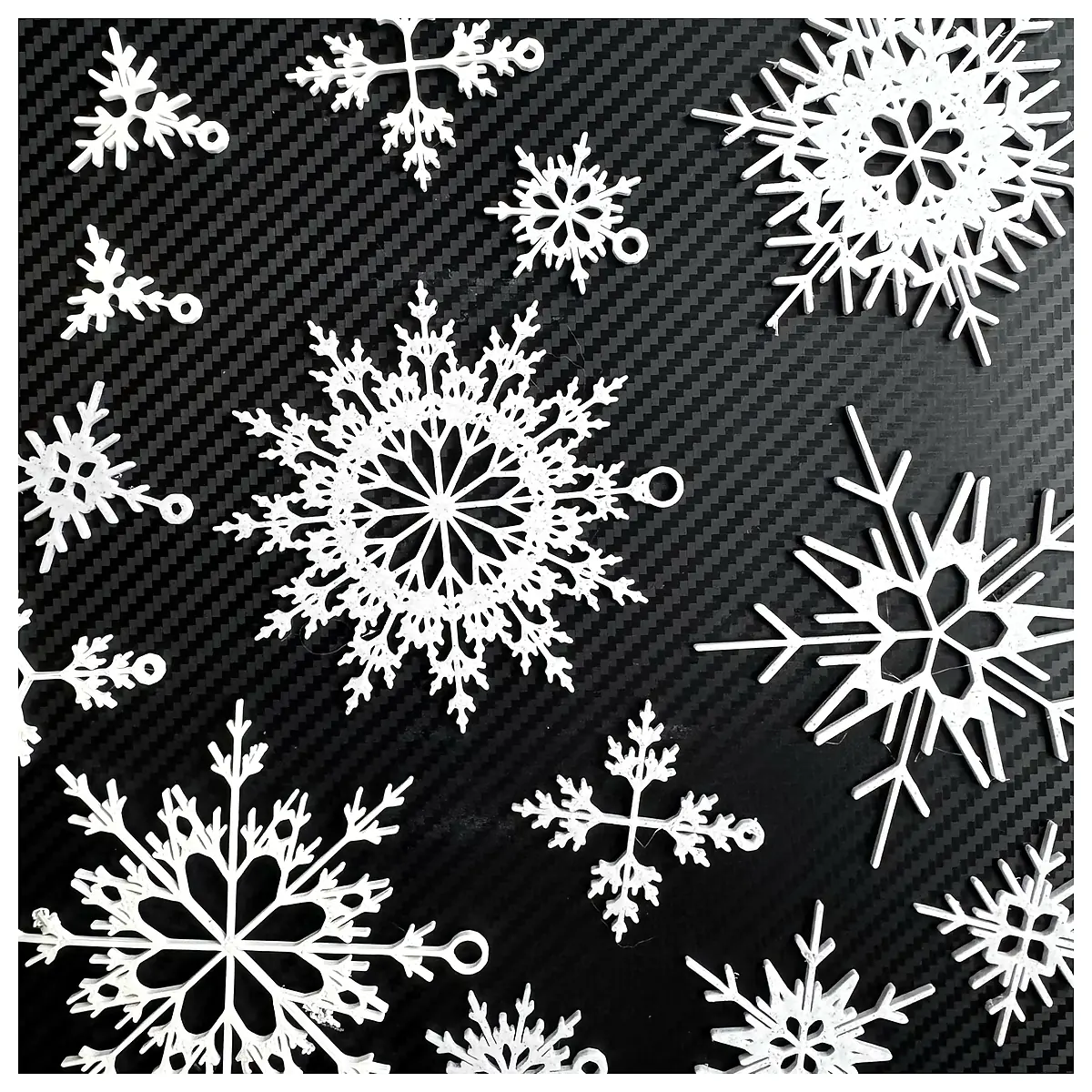 Infinite Unique Snowflake Generator Random Snowflakes Unique Designs Ice Snow Art Pattern Generator