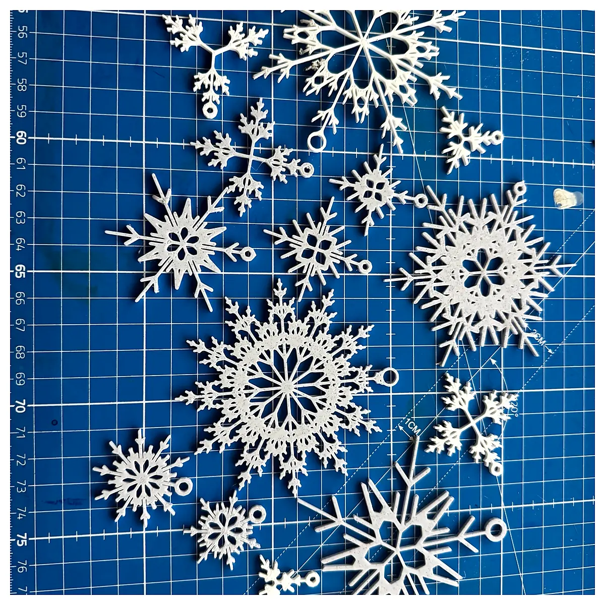 Infinite Unique Snowflake Generator Random Snowflakes Unique Designs Ice Snow Art Pattern Generator