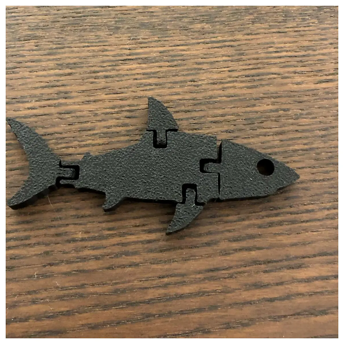 Flexible Shark Keychain Shark Toy Cute Shark Charm Aquarium Pet Accessory Shark Gift Marine Animal Decoration Shark Parts