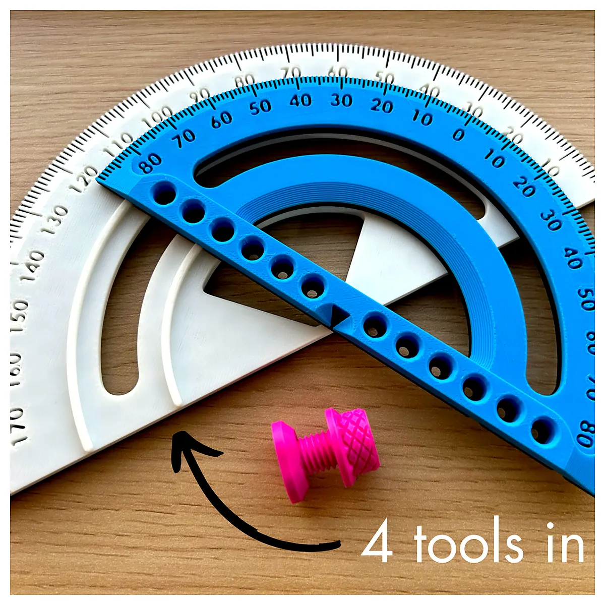 Multi Angle Protractor Tool Measuring Device Repair Parts Angle Finder Accessories