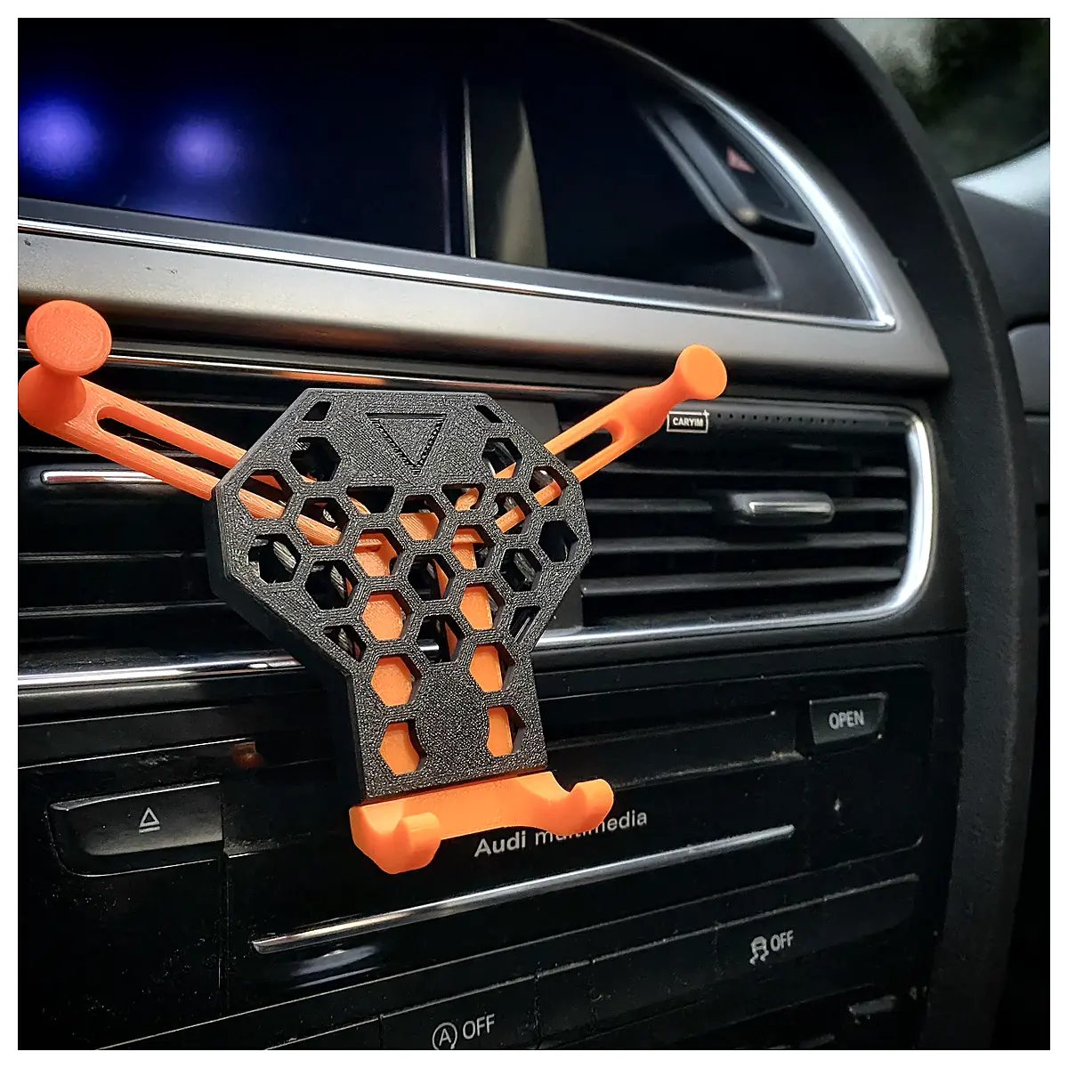 Car Phone Mount Delta Gravity Universal Holder Smartphone Mount Phone Holder Adjustable Grip Car Accessory