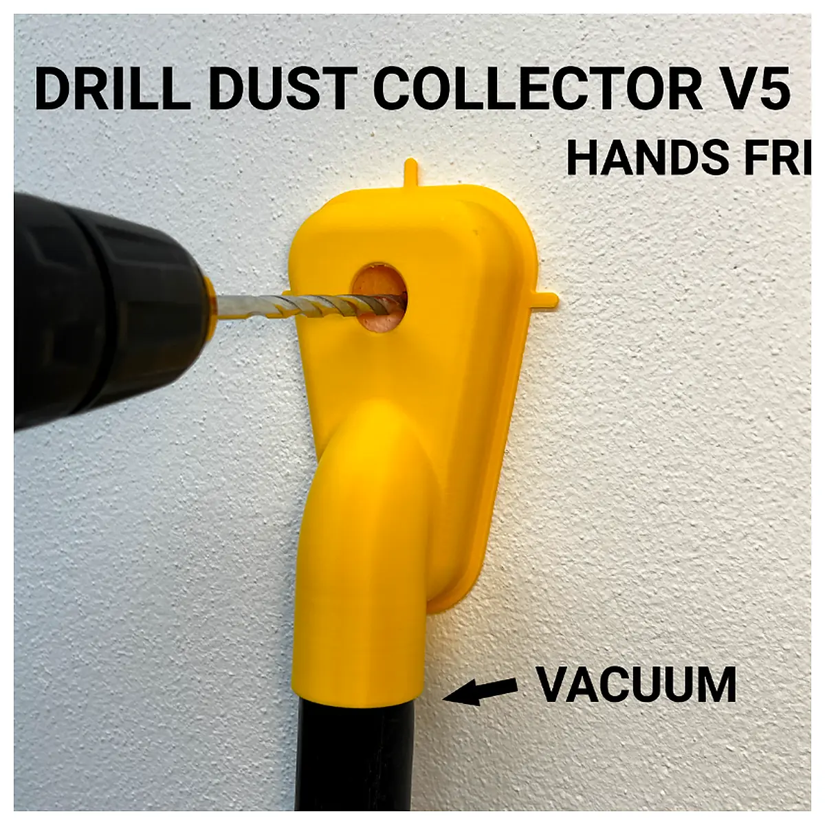 Drill Dust Collector Vacuum Cleaner Spin Mill Dust Collection Repair Parts