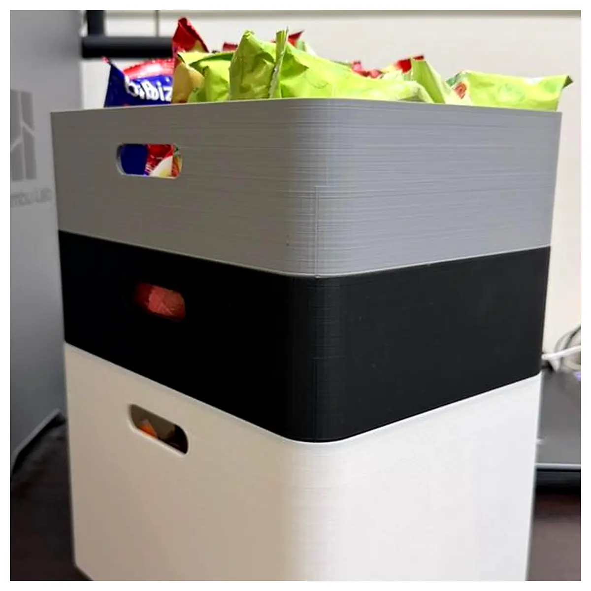 Stackable Storage Boxes Organizer Storage Solutions Boxes Home Storage Parts Accessories