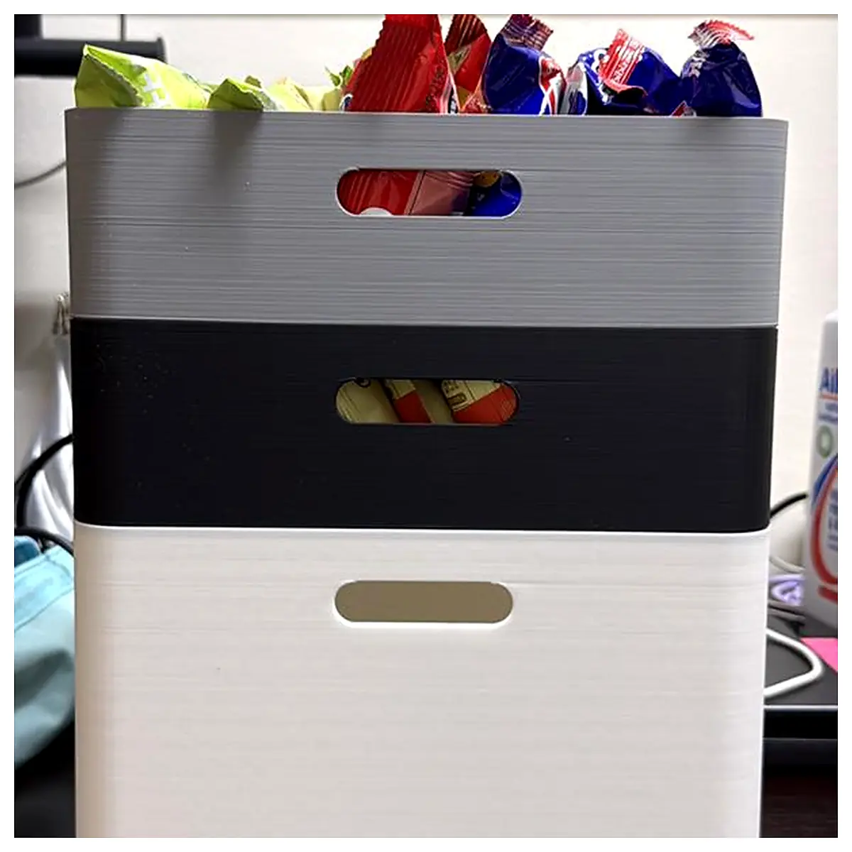 Stackable Storage Boxes Organizer Storage Solutions Boxes Home Storage Parts Accessories