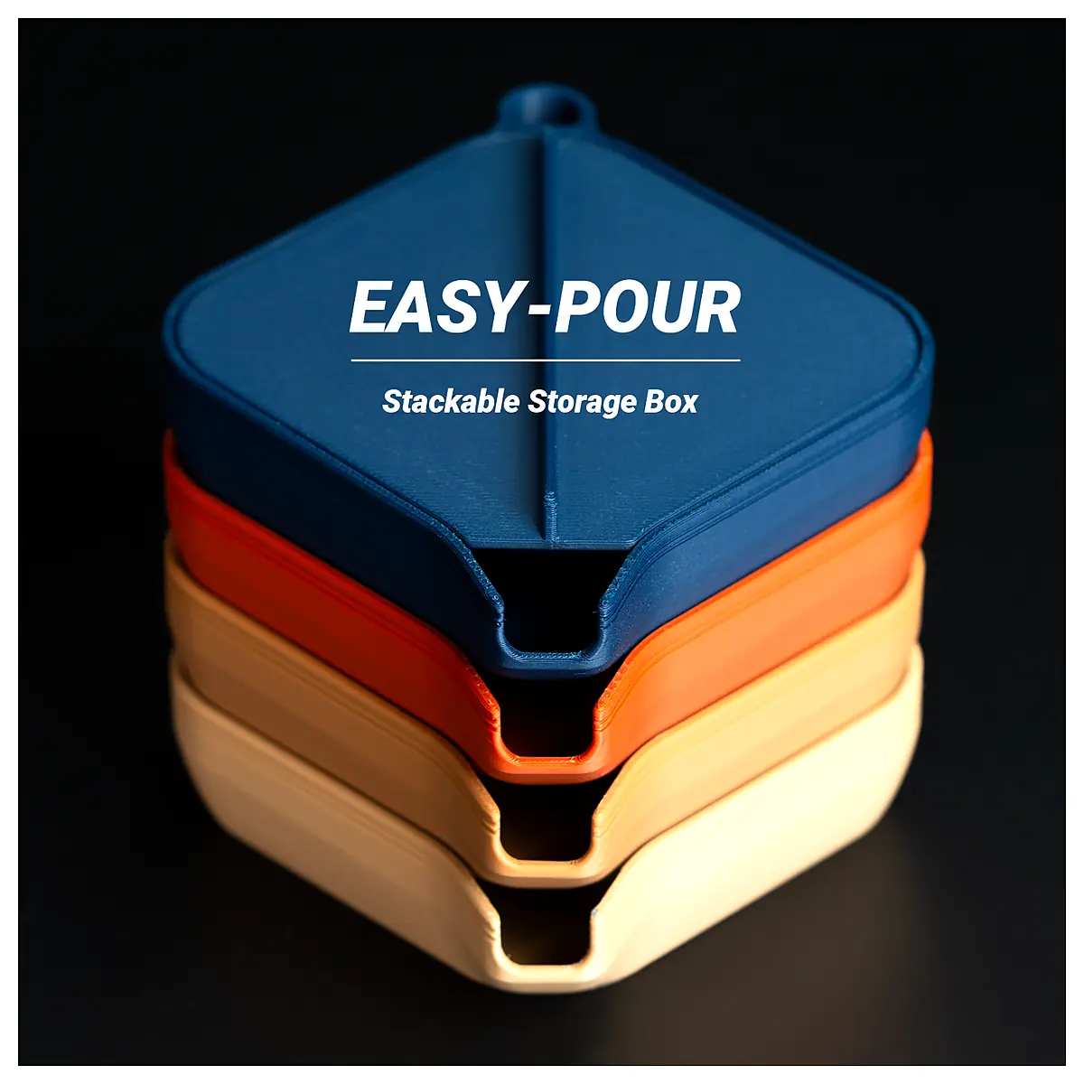 Stackable Storage Boxes Small Parts Tray Universal Organizer Storage Boxes Parts Organizer Storage Containers