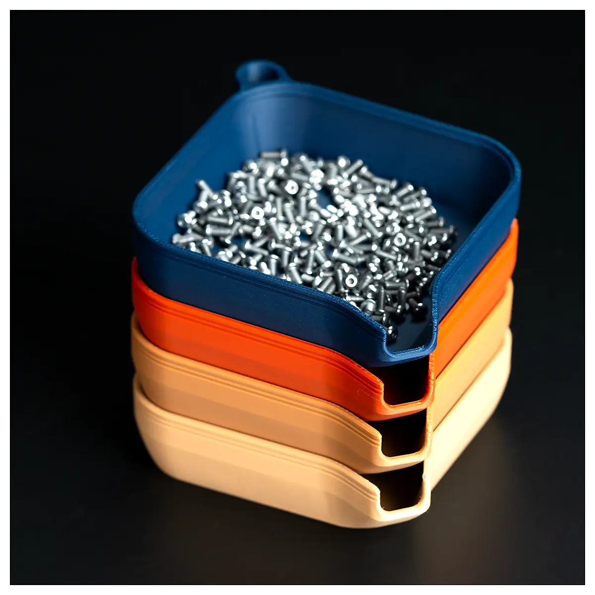 Stackable Storage Boxes Small Parts Tray Universal Organizer Storage Boxes Parts Organizer Storage Containers