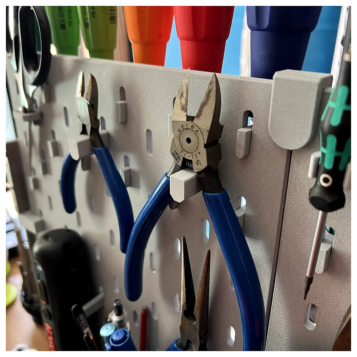 Pegboard Stand Desk Stand Support Adjustable Mounting Bracket Parts Repair Accessories