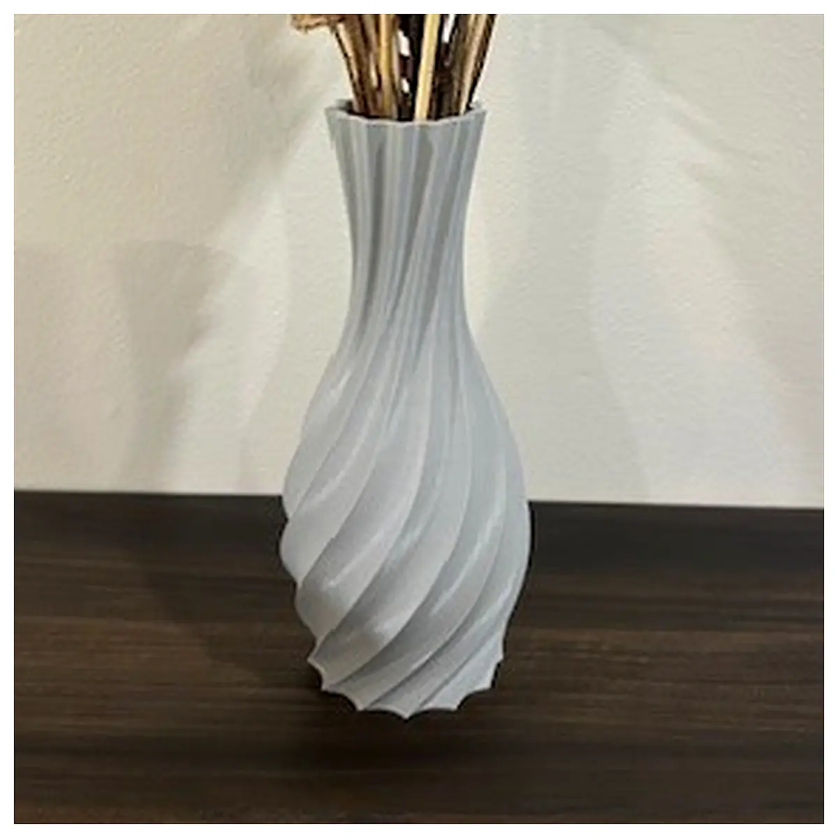 Modern Spiral Vase Home Decor Art Piece Creative Accent Interior Design Geometric Sculpture Gift Idea