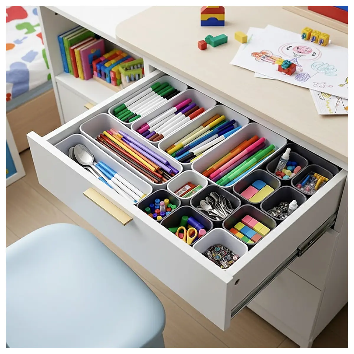 Drawer Organizer System Universal Storage Solutions Drawer Dividers Organization Parts Accessories