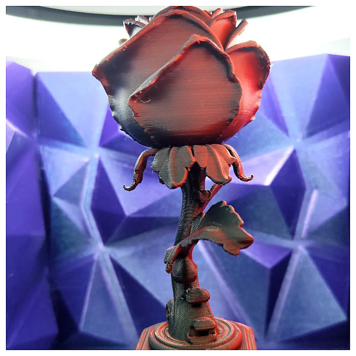 Crimson Reliquary Rose Love Bouquet Wedding Surprise Romantic Proposal Floral Gift Couple Flower Box