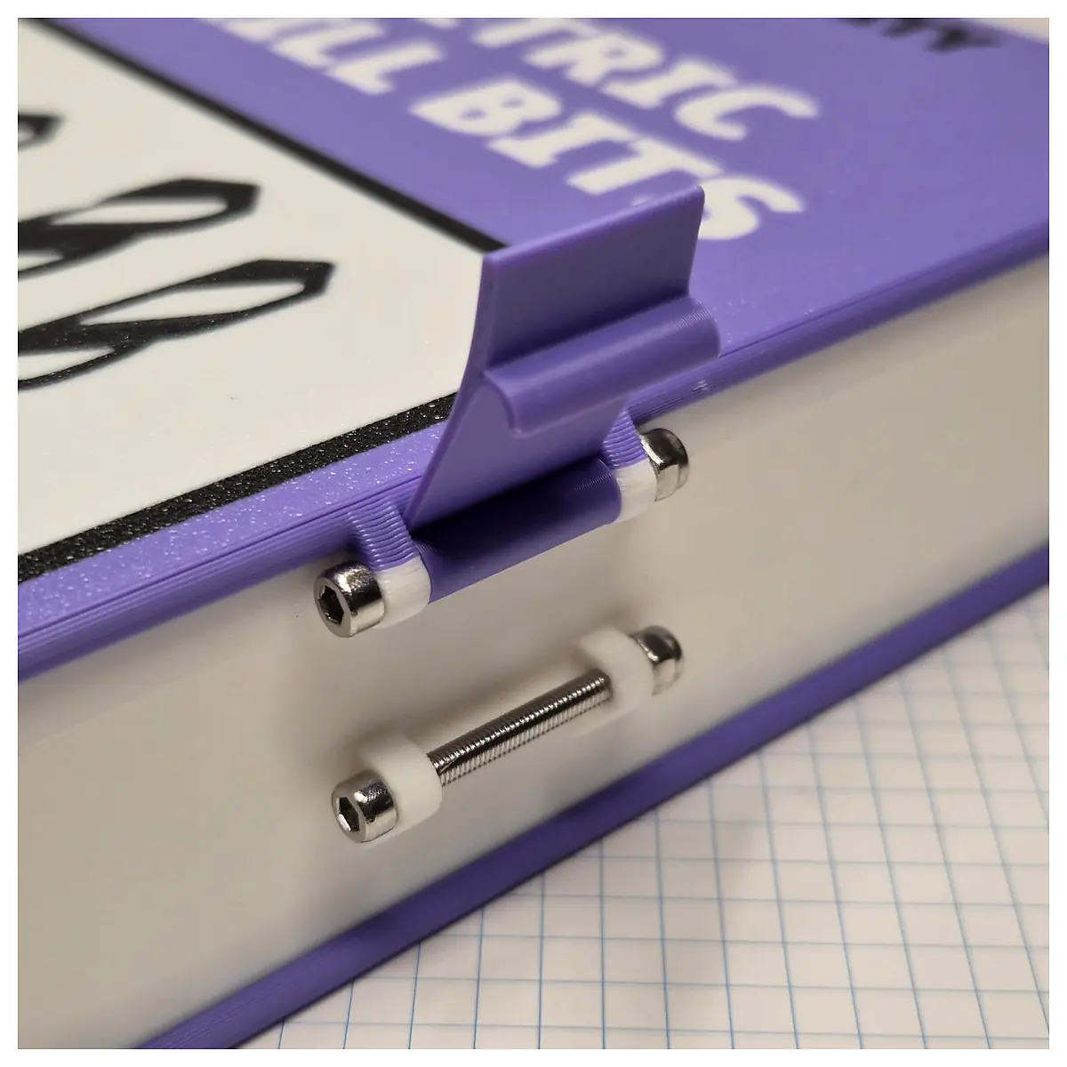 Bookfinity Collection Latches Adjustable Bookcase Shelves Locking System Page Fixer Universal