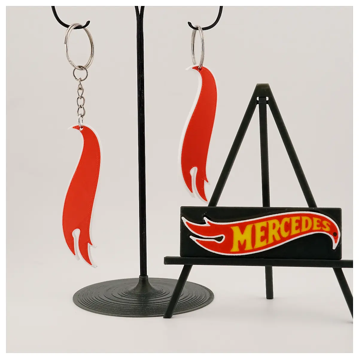 Mercedes Keychain Car Accessories Keychains Decoration Collectible Car Enthusiast Auto Parts