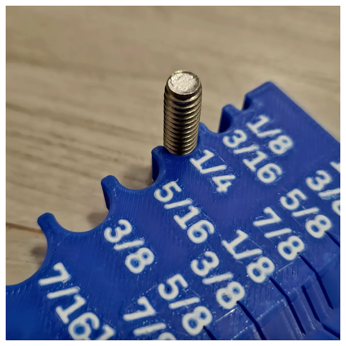 Nut Bolt Gauge SAE Metric Multi Thread Measurement Tool Bolt Repair Parts Torque Wrench